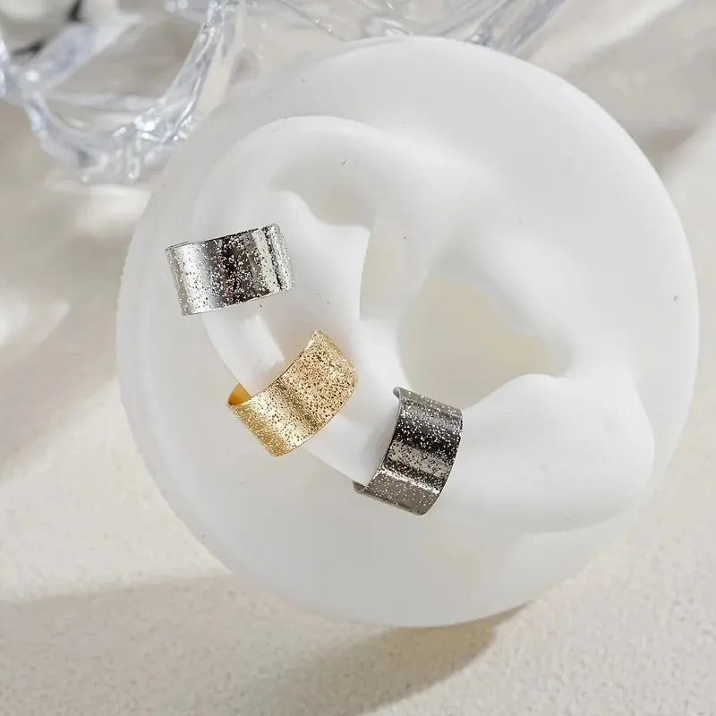 Hollow Leaf Design Clip On Earrings Set for Trendy Women - Smarsty