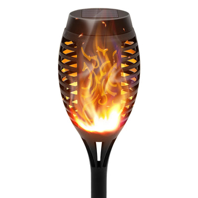 Solar Lights Outdoor LED 4/6/812Pcs Solar Torch Lights with Flickering Flame Waterproof Garden Decoration Lawn Path Yard Patio