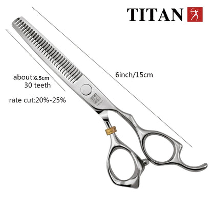 Titan Professional Hair Scissors with Japan 440C Steel - Smarsty