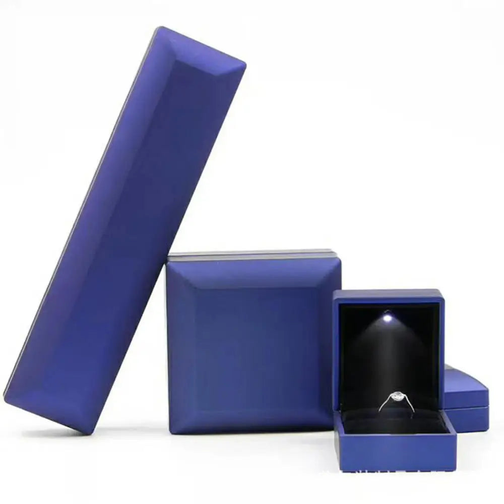 Luxury LED Jewelry Ring Box for Engagement and Wedding - Smarsty