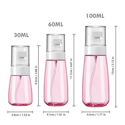Mini Refillable Travel Spray Bottle with Fine Mist Nozzle - Smarsty