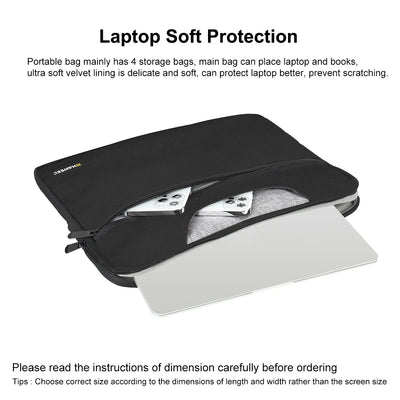 Crossbody Laptop Bag 13 To 16 Inch Durable Nylon Case - Smarsty