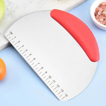 Stainless Steel Flour Cutter with Measurement Scale - Smarsty