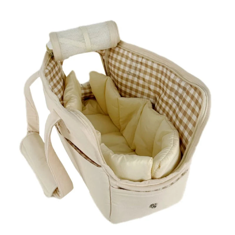 Portable Dog Carrier Bag for Small Pets Comfort and Style - Smarsty