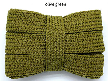 2cm Wider Flat Shoelaces New Casual Sneakers Laces for Shoes Fashion Rope Shoelace 100/120/140/160CM Shoes Accessories 1Pair