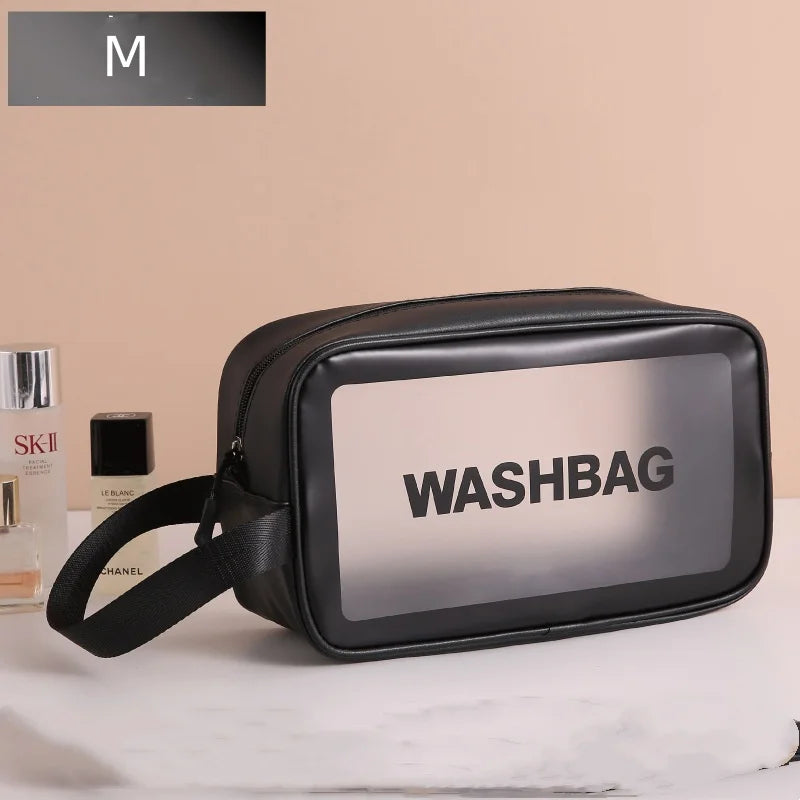 Transparent PVC Cosmetic Bag Waterproof With Large Capacity - Smarsty