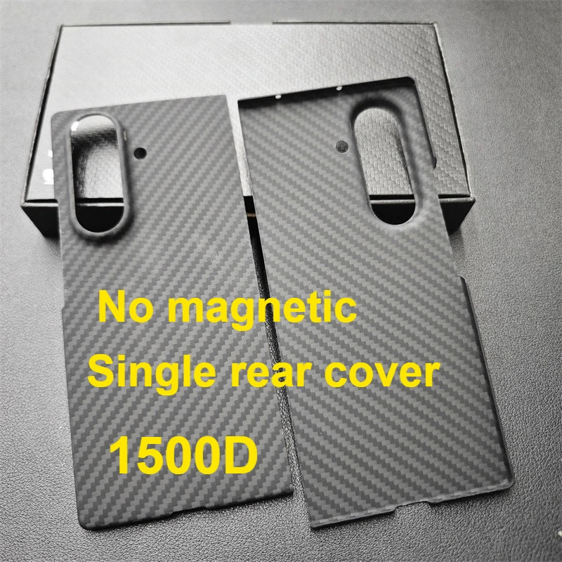 Aramid Magnetic Case For Z Fold 7 Carbon Fiber MagSafe - Smarsty