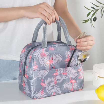Cartoon Insulated Lunch Bag With Thermal Tote For Picnics - Smarsty