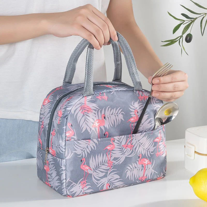 Cartoon Insulated Lunch Bag With Thermal Tote For Picnics - Smarsty