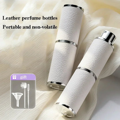 Portable Leather Perfume Atomizer Refillable Mini Spray Bottle - Smarsty