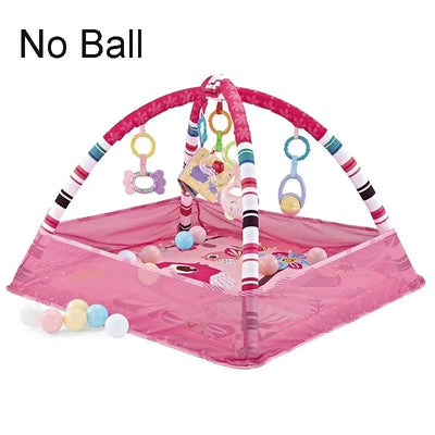Baby Play Gym Mat With Rack For Tummy Time Crawling - Smarsty