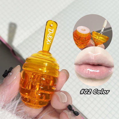 Small Honeypot Lip Oil for Moisturizing Soft Lips - Smarsty