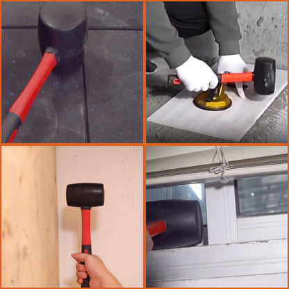 Hi-Spec Heavy Duty Rubber Mallet for Household Use - Smarsty