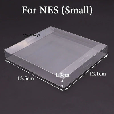 10PCS Clear Game Cartridge Box Protectors for Nintendo - Smarsty
