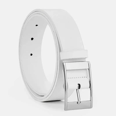Luxury PU Leather Belt for Men with Metal Buckle - Smarsty