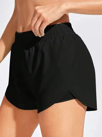 Yoga Shorts Women Fitness Elastic Running Workout Short Leggings For Ladies Gym Sport Shorts Fitness Sportwear - Smarsty