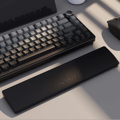 81 Keys Gaming Keyboard Wrist Rest Pad Ergonometric Soft Memory Foam Hand Support Anti-Slip Stable Base for Work Studying Gaming