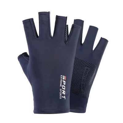 Breathable Ice Silk Sunscreen Gloves For Outdoor Use - Smarsty