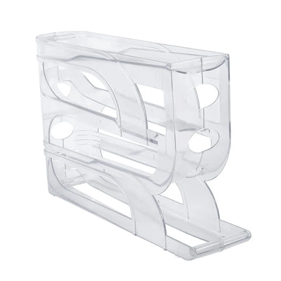Automatic Roll-out Egg Storage Device Household Refrigerator Storage Box Egg Box Can Hold 30 Eggs High Quality Egg Rack Kitchen by Smarsty
