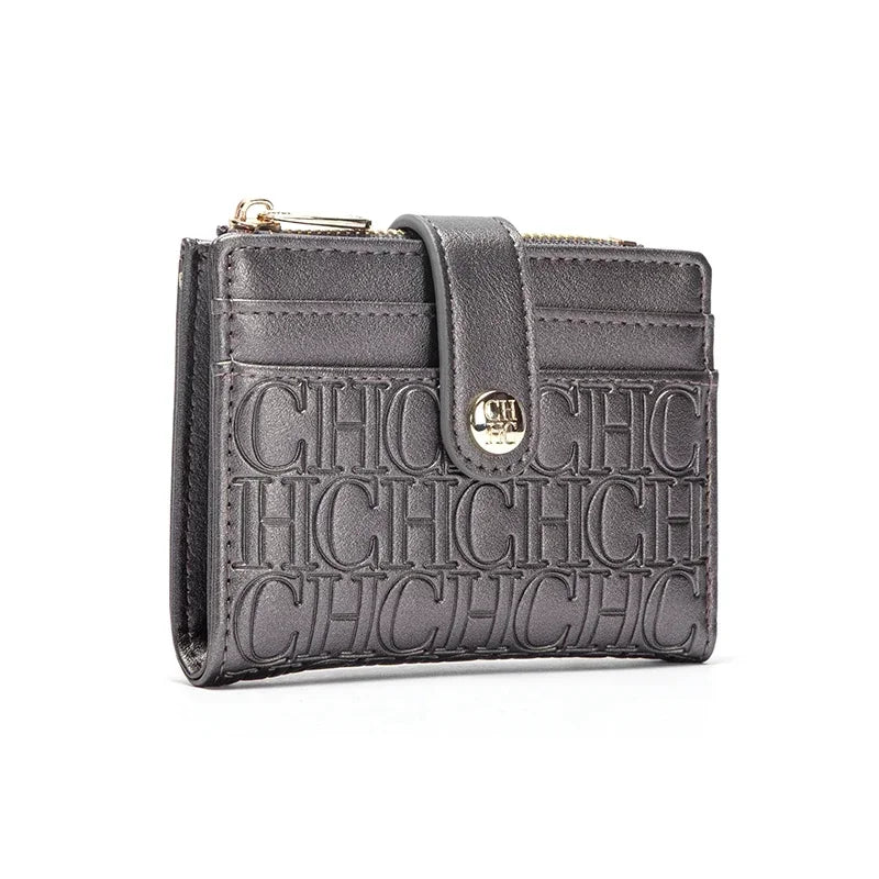 CH Women's Wallet Premium Sense Fashion Women's Card Bag Temperament Convenient Carrying Women's Small Bag Elegant High Quality - Smarsty