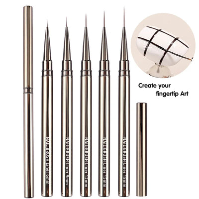 Professional Nail Art Liner Brushes for Precision Designs - Smarsty