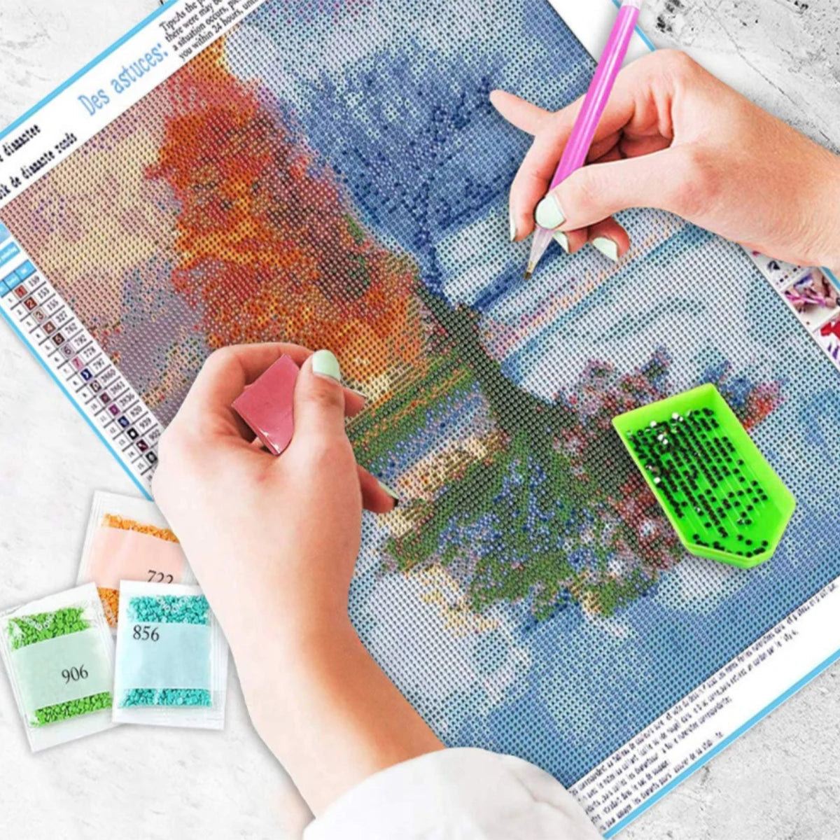 DIY Diamond Painting Kit Van Gogh Starry Sky Full Mosaic - Smarsty