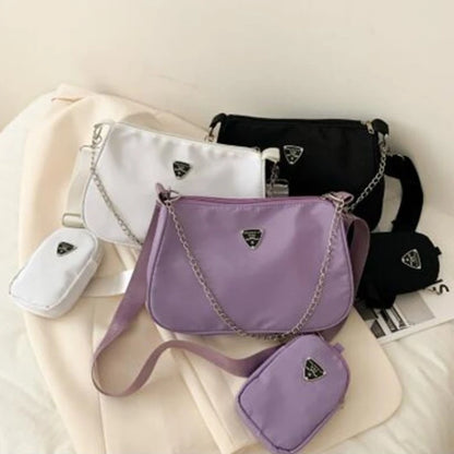 Nylon Crossbody Bag For Women Lightweight Portable Everyday - Smarsty