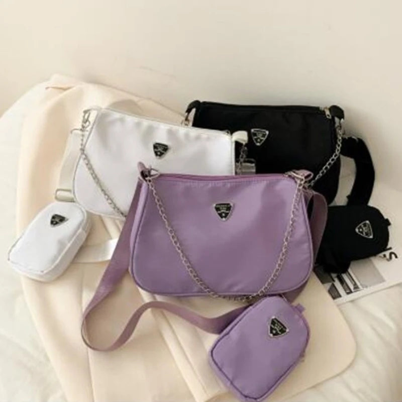 Nylon Crossbody Bag For Women Lightweight Portable Everyday - Smarsty