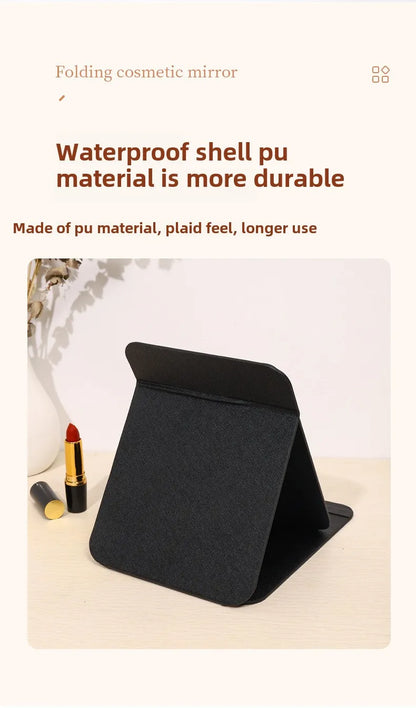 Portable Folding Makeup Mirror with Creative Design - Smarsty