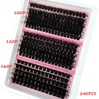 DIY 5D Fluffy Lash Clusters for Stunning Volume - Smarsty