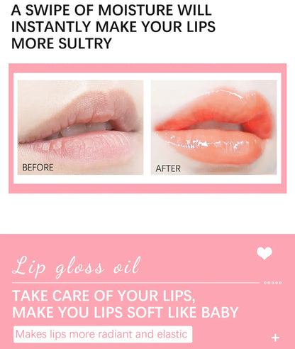 Moisturizing Lip Balm Oil for Plumping Lips - Smarsty