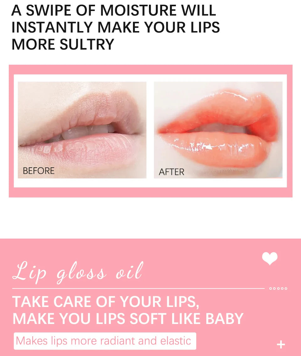 Moisturizing Lip Balm Oil for Plumping Lips - Smarsty