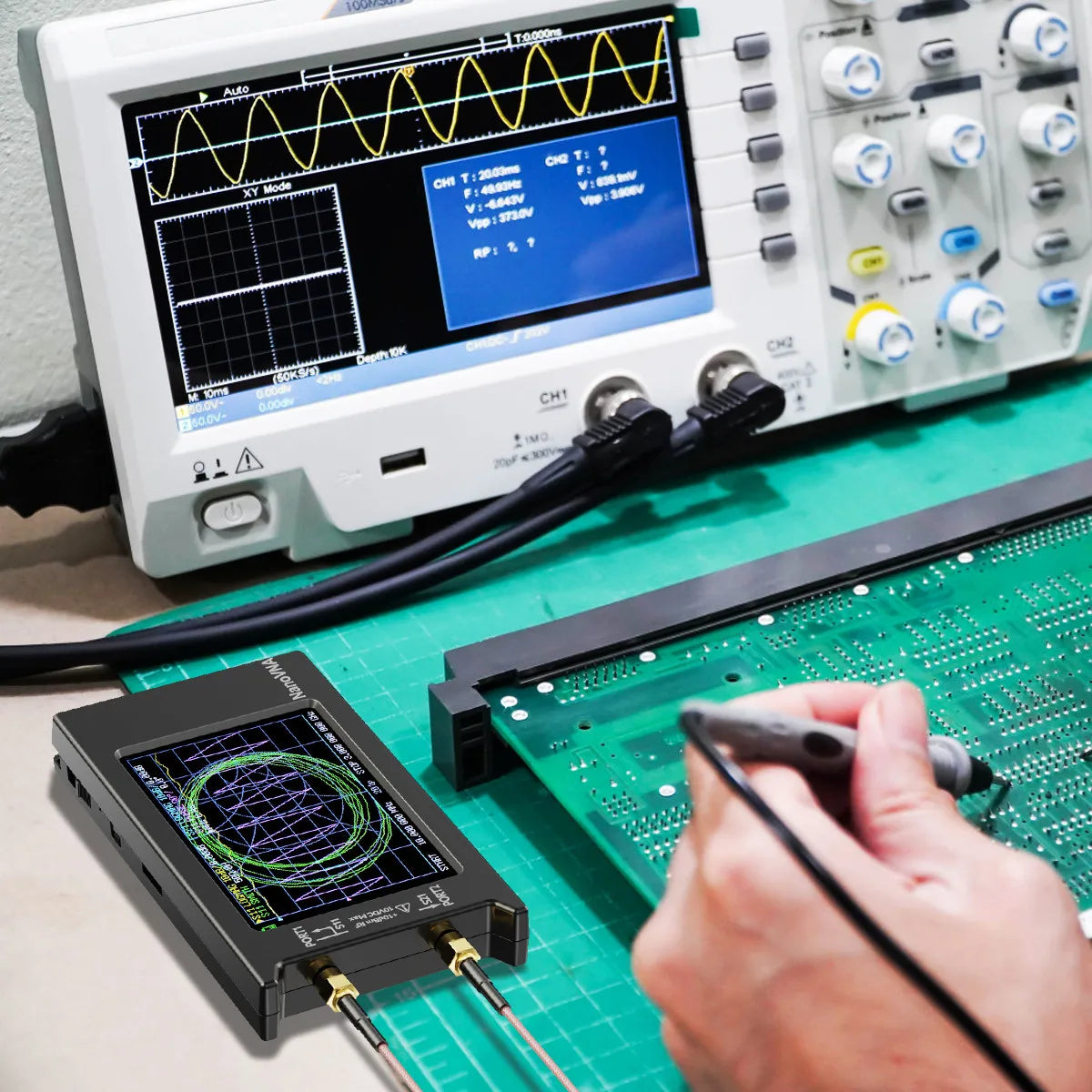 2024 NanoVNA-H4 Vector Network Analyzer with SD Card Slot - Smarsty
