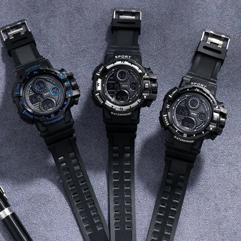 YIKAZE Waterproof Digital Sports Watch for Men - Smarsty