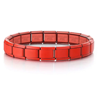 Stainless Steel Elastic Italian Link Bracelet Durable Charm Bangle - Smarsty