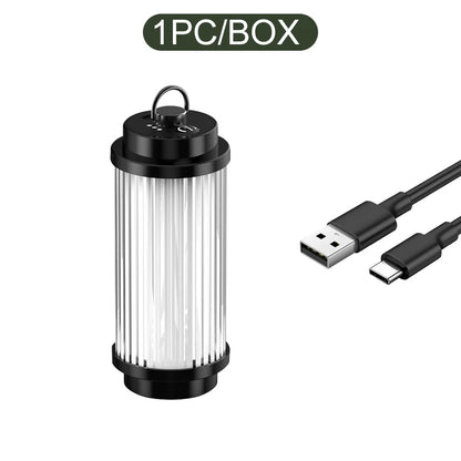 Outdoor camping tools camping lights 5 kinds of lights adjustable ceiling can be connected with the bracket TYPE-C charging. by Smarsty