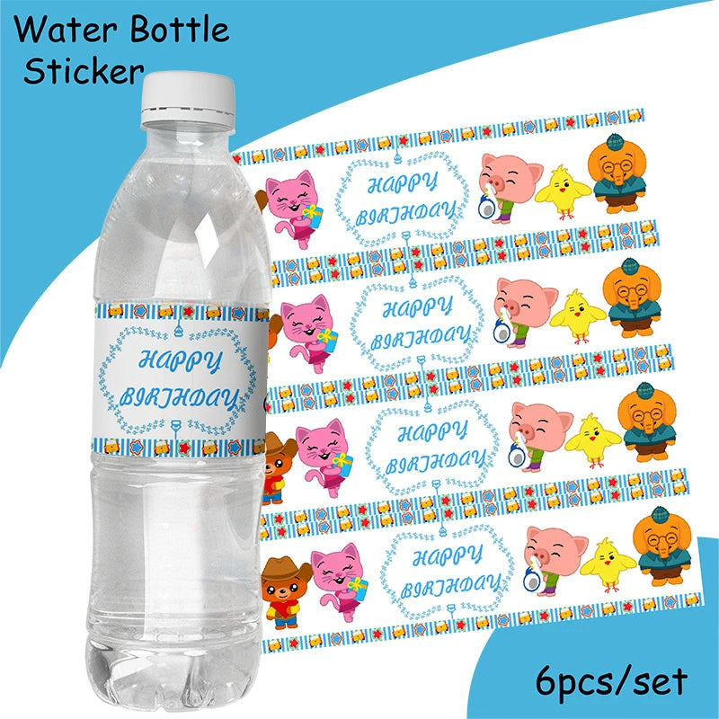 Disney Cartoon Theme Birthday Party Disposable Tableware Set - Smarsty