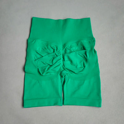 Yoga Shorts Women Sports Shorts Seamless Gym Workout Shorts High Waist Push Up Fitness Sports Shorts Cycling Shorts - Smarsty
