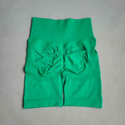 Yoga Shorts Women Sports Shorts Seamless Gym Workout Shorts High Waist Push Up Fitness Sports Shorts Cycling Shorts - Smarsty