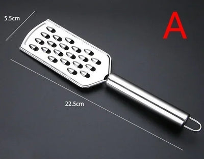 Stainless Steel Handheld Cheese Grater Multi-PurposeKitchen Food Graters for Chocolate Butter Fruit Vegetable Kitchen Items by Smarsty