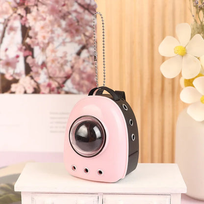 Labubu Doll Canvas Backpack Simulation Pet Bag for 15/17cm Dolls Cute Doll Accessories by Smarsty