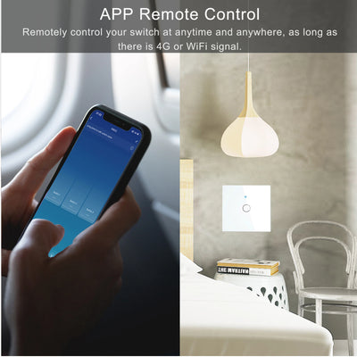 Smart WiFi Touch Light Switch with Remote Control - Smarsty