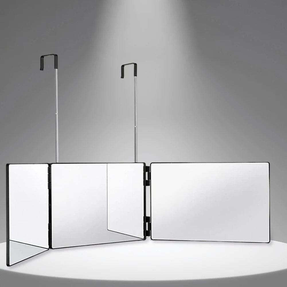 360 Degree LED Trifold Haircut Mirror for Easy Styling - Smarsty