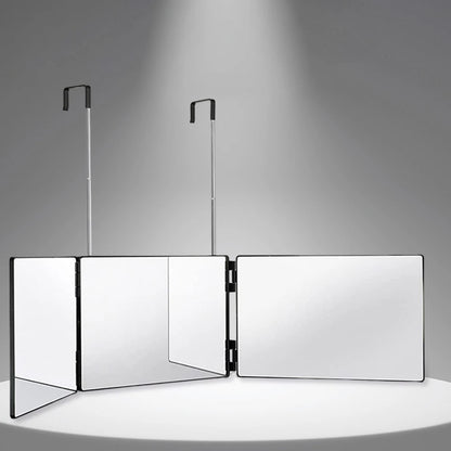 360 Degree LED Trifold Haircut Mirror for Easy Styling - Smarsty