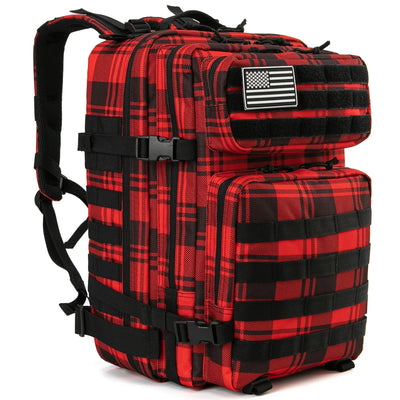 45L Tactical Backpack Large Capacity Outdoor Rucksack 3 Day Fitness Hiking Bag Hiking Camping Gear Backpacks - Smarsty