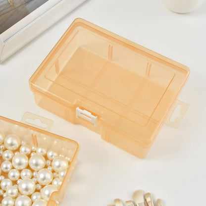 Transparent Plastic Storage Boxes for Jewelry and Crafts - Smarsty