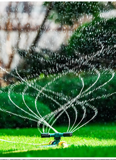 360 Degree Rotating Sprinkler Set for Efficient Garden Irrigation - Smarsty