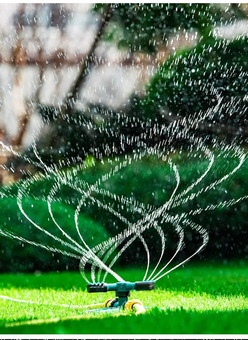 360 Degree Rotating Sprinkler Set for Efficient Garden Irrigation - Smarsty