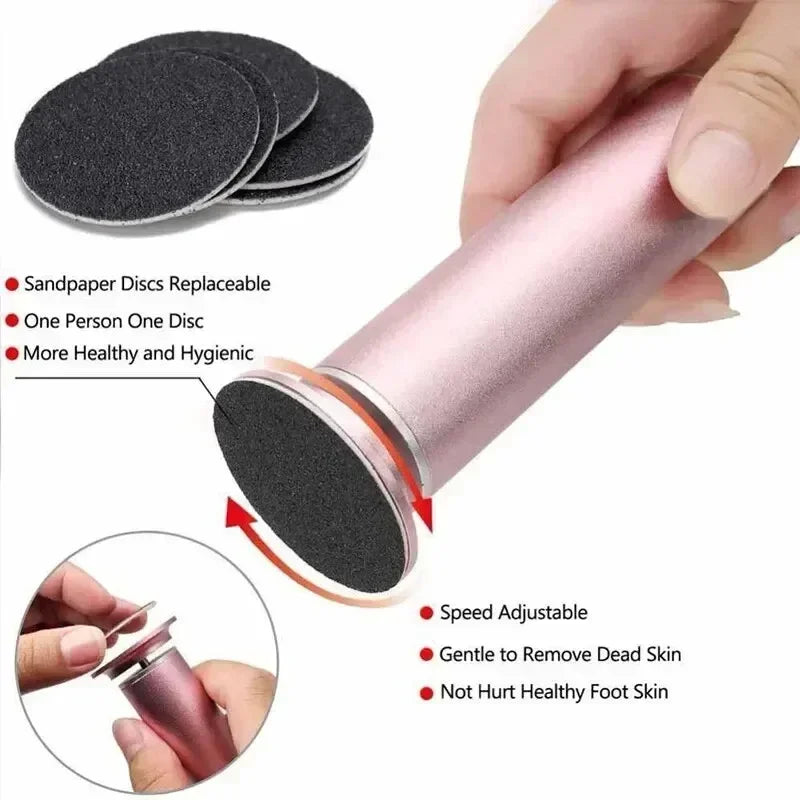 Electric Foot Scrub For Efficient Dead Skin Removal - Smarsty