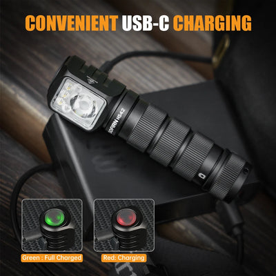 SOFIRN HS42 Headlamp 2100lm 18650 EDC USB C Rechargeable with Power Bank Flashlight SST40 LED Torch with Magnetic for Camping - Smarsty